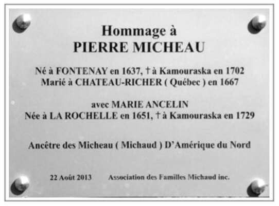 Plaque Hommage Pierre Micheau aout2013